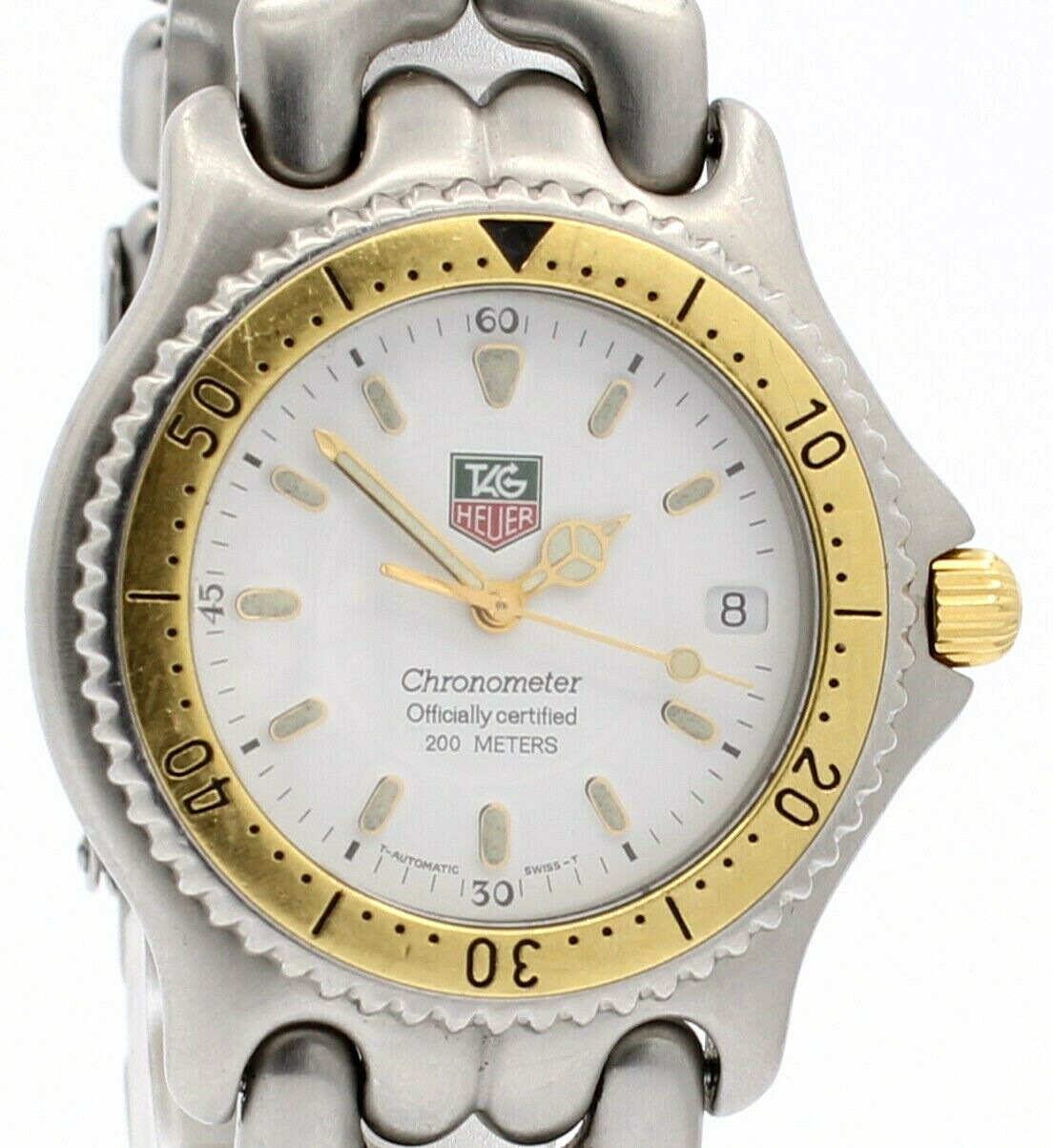 Tag Heuer S / EL 200m Chronometer 38mm Automatic Men's Watch Ref