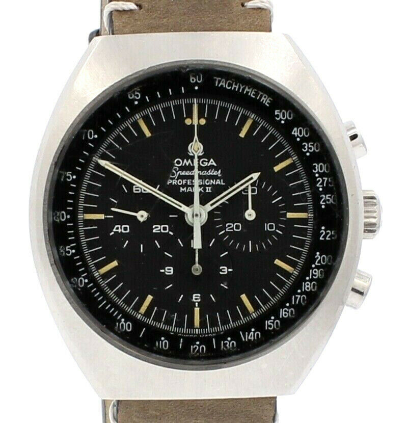 OMEGA Speedmaster Date Chronograph Automatic Black Dial Men's Watch Ref:145.14
