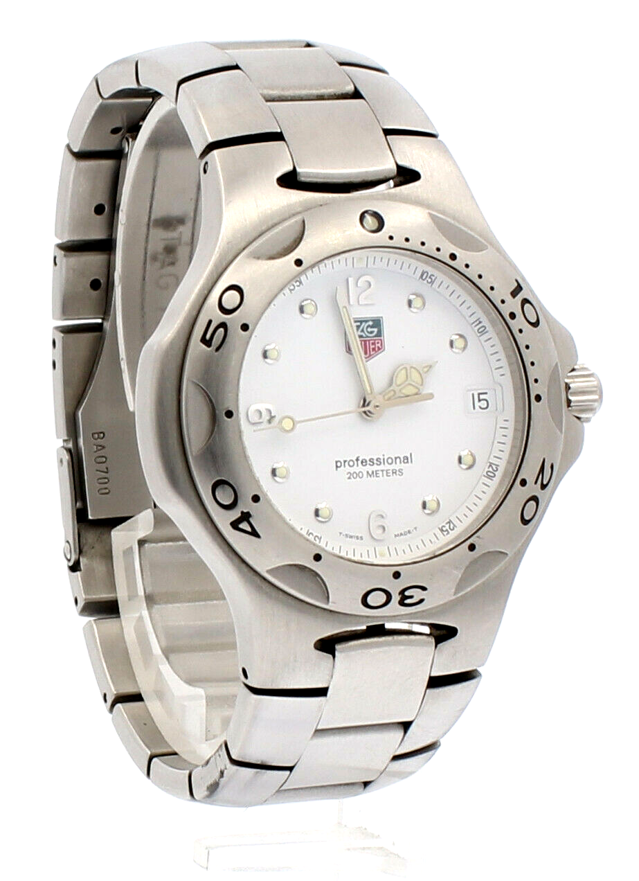 Tag Heuer Kirium Professional Sport 200m Quartz White Dial 38mm