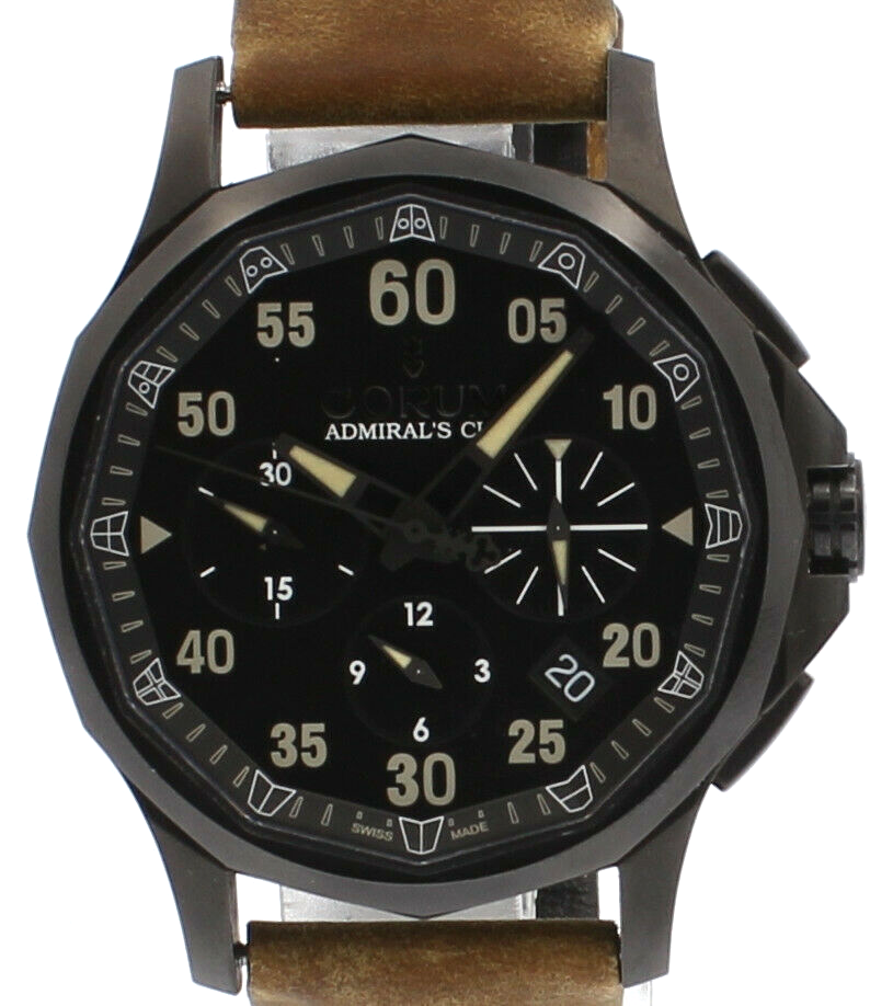Corum Admiral's Cup Legend 42 Chronograph Automatic Black Dial
