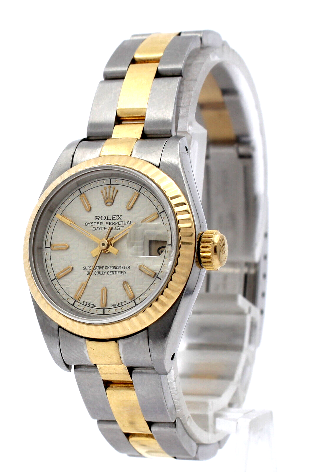 ROLEX Oyster Perpetual Datejust 26mm Cream Jubilee Dial Ladies Watch