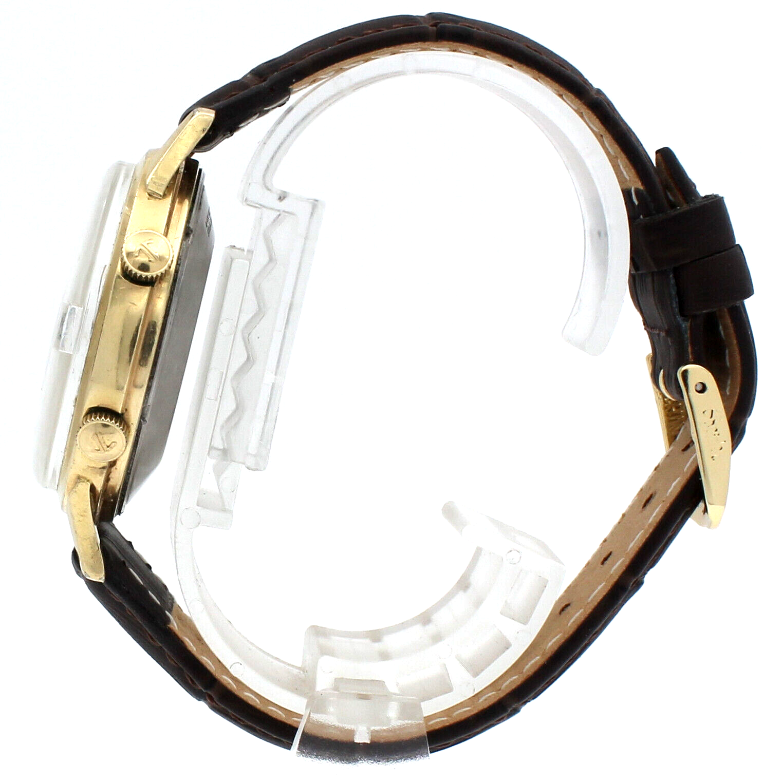 JAEGER LECOULTRE 10K Gold Filled Memovox Alarm Auto Date 38mm 