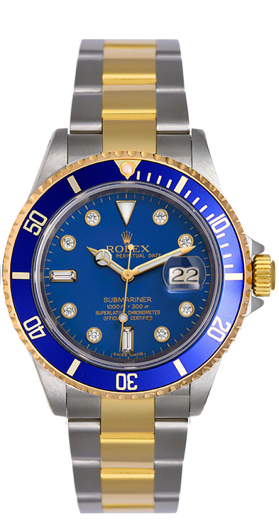 Rolex Submariner Diamond Pre-Owned 16613 LD