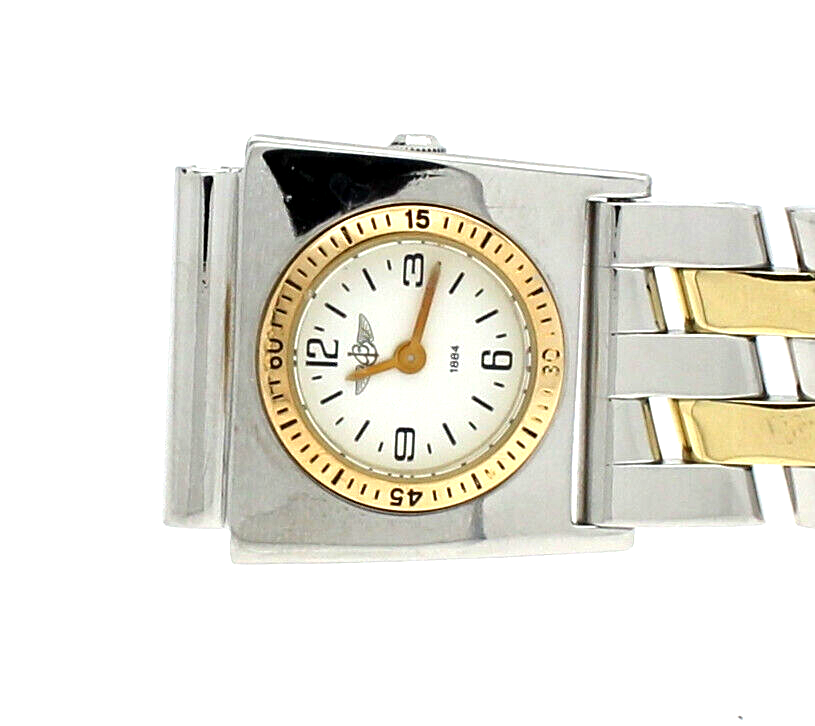 BREITLING Steel  Gold UTC 20mm Band Bracelet