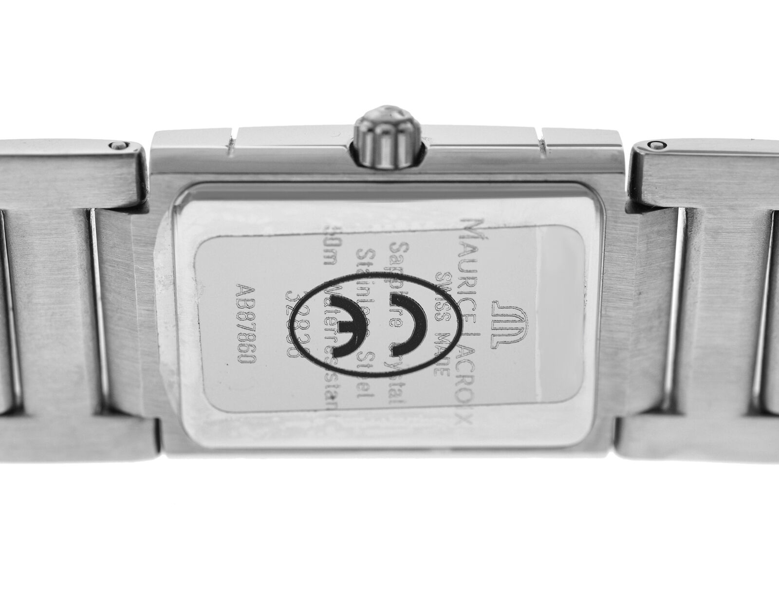 New Lady Maurice Lacroix Miros MI2012-SS002-330 Steel $1200 Quartz 18MM Watch