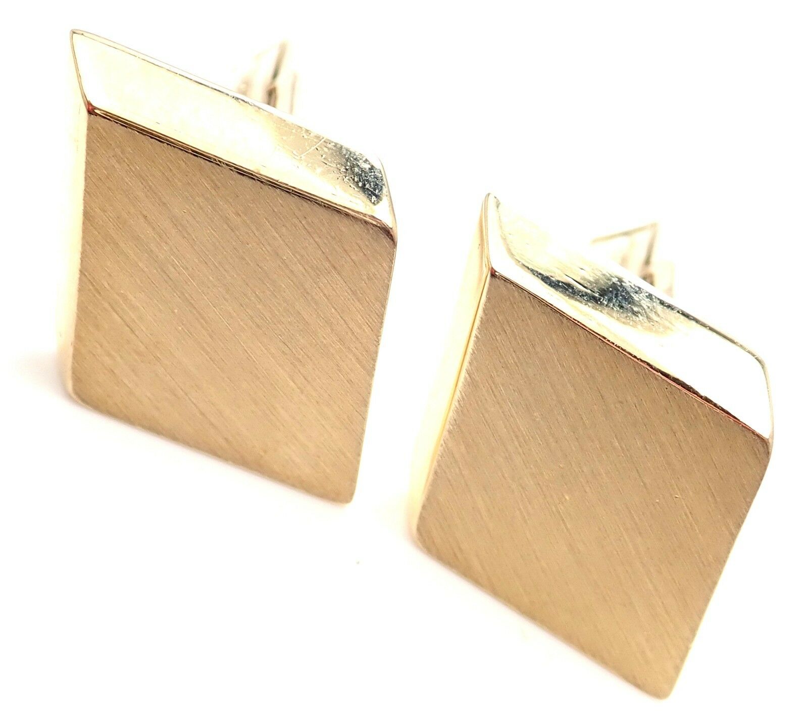 Vintage Tiffany  Co 14k Yellow Gold Cufflinks