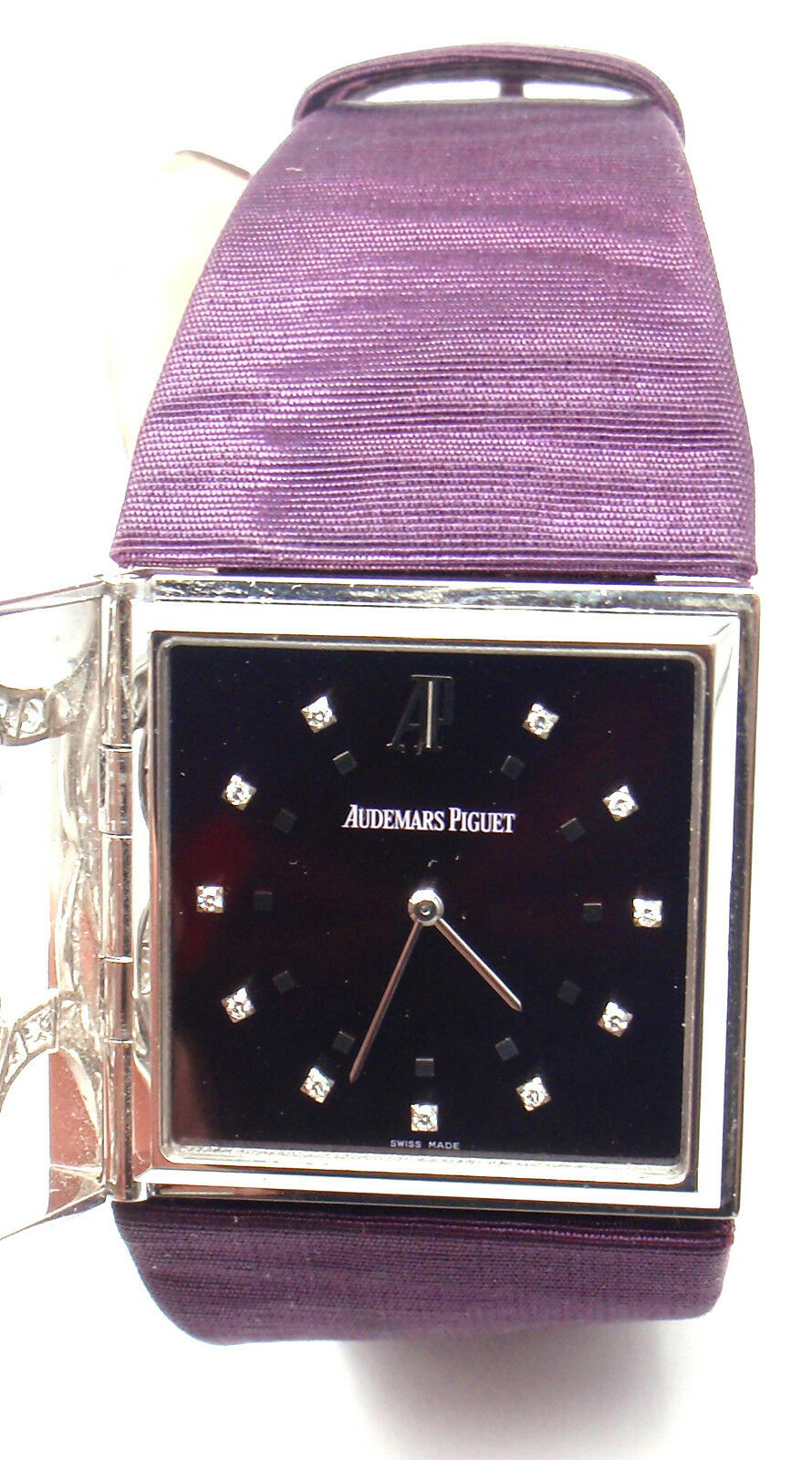 Audemars Piguet Danae 18k White Gold Diamond Satin Ladies Watch