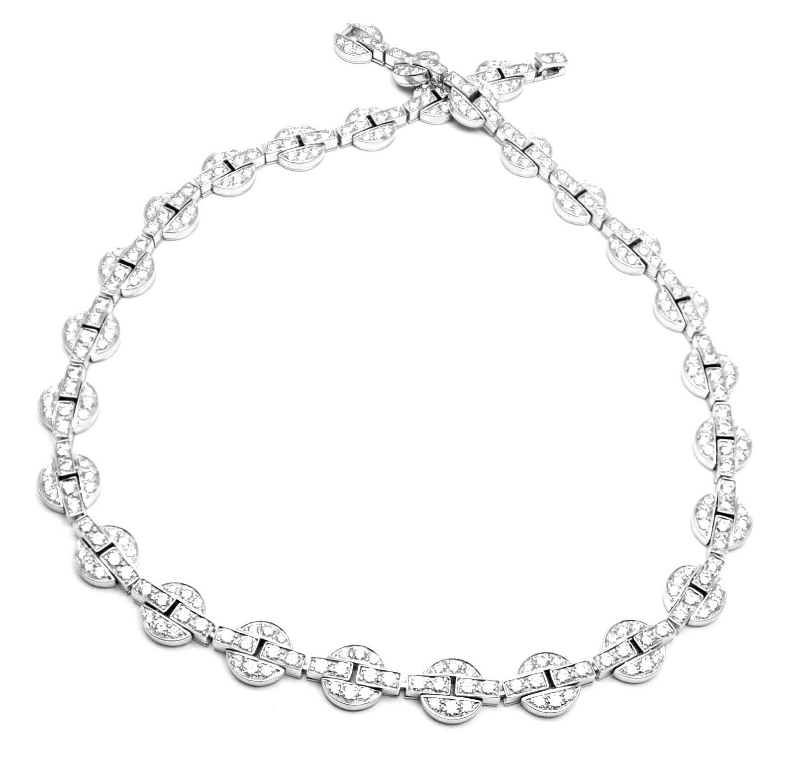 Cartier Orissa 18k White Gold Diamond Necklace
