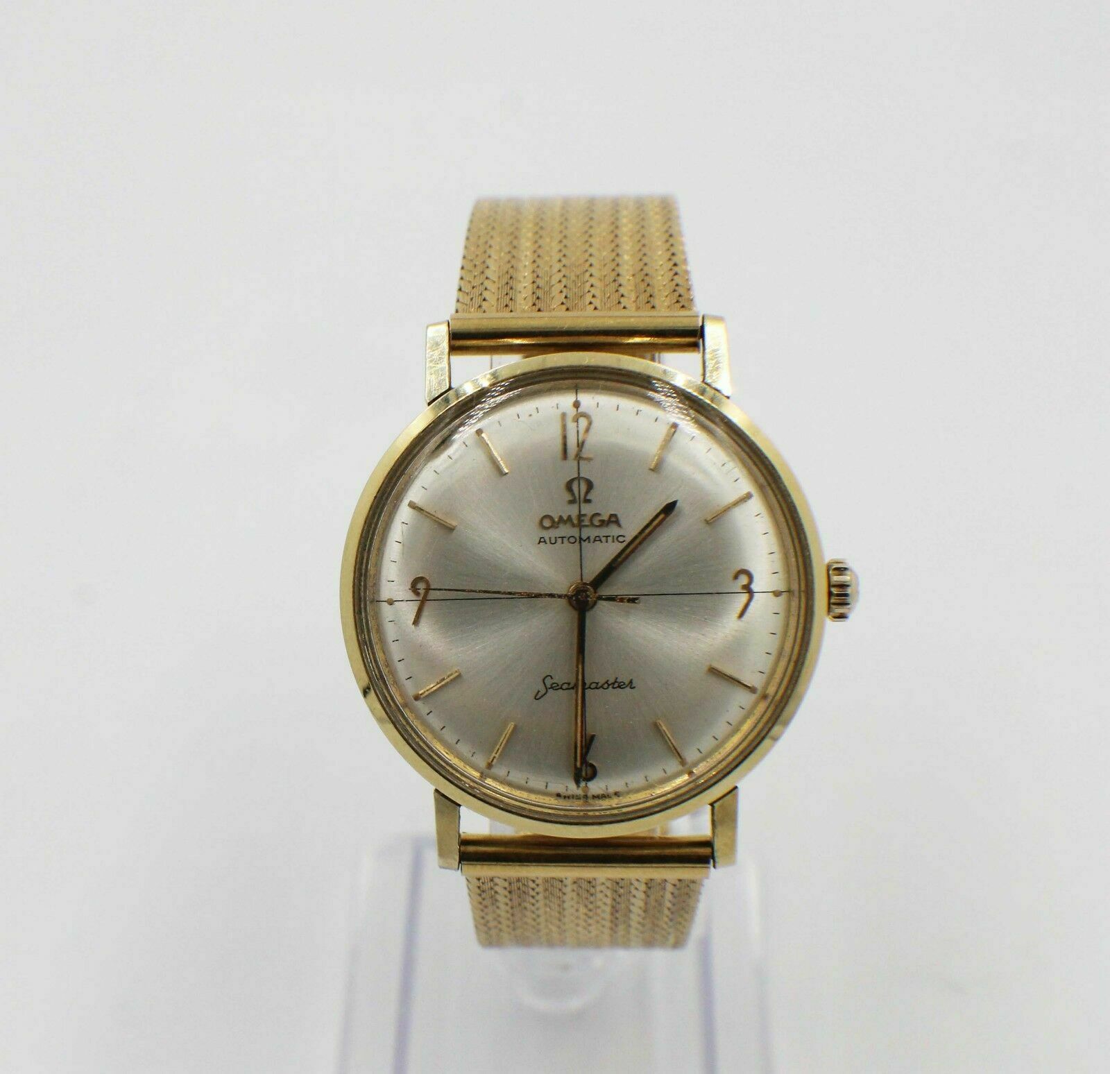 Omega Seamaster Automatic 18K Yellow Gold Stainless Steel