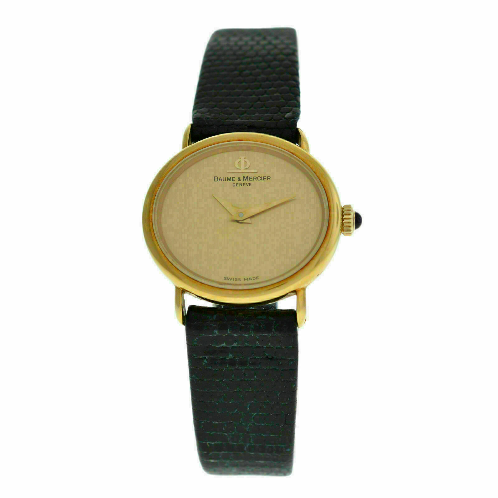 Ladies Baume  Mercier 38244 Solid 18K Gold Mechanical 22MM Watch