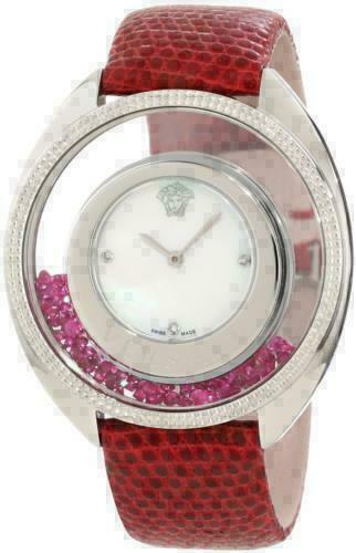 New Versace Destiny Spirit 86Q971MD497 S800 Floating Crystals 38MM Diamond Watch
