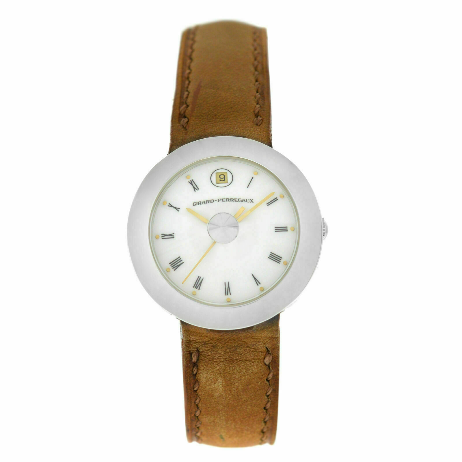 Ladies Girard Perregaux Equation Focal Steel 26MM Quartz See Through Back Watch