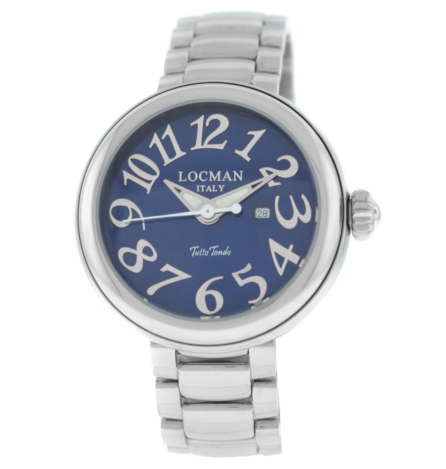 New Locman Tutto Tondo Unisex Steel Ref. 360 Quartz 40MM Watch