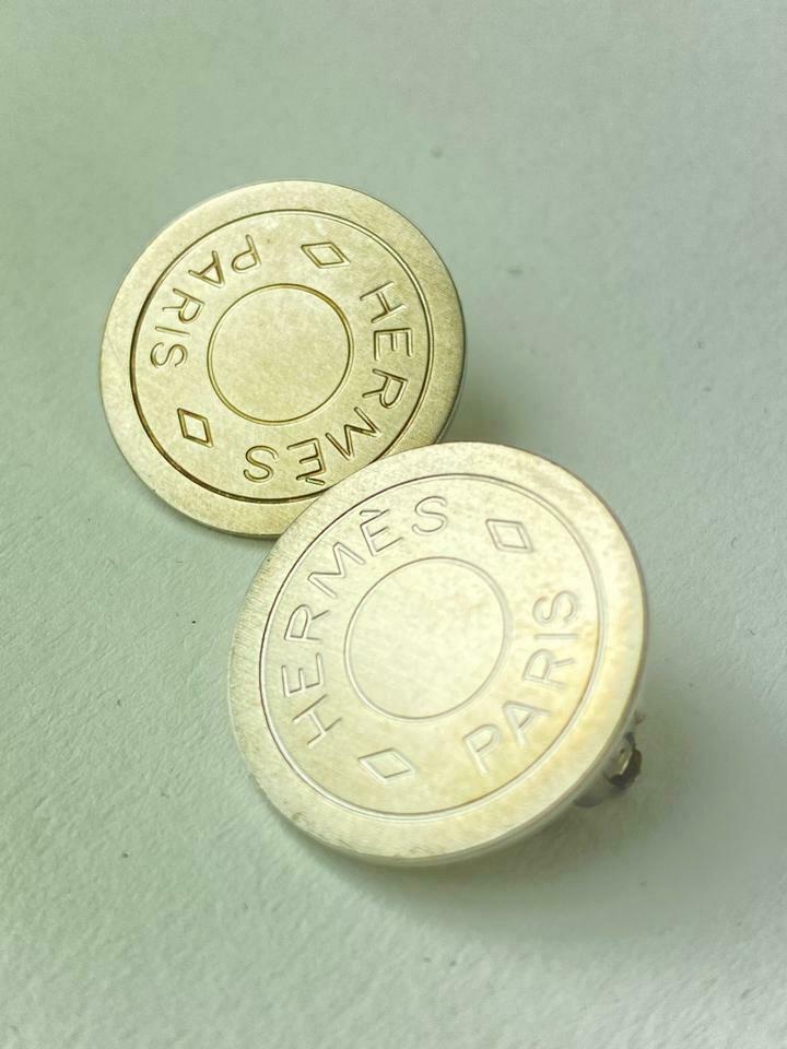 Hermès  Clou De Selle Earrings 12HER1116