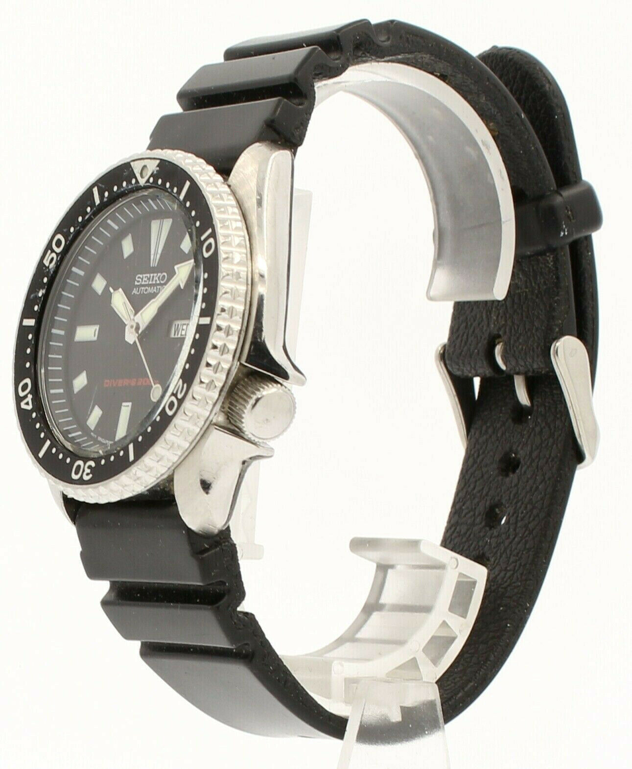 SEIKO DIVER 200m STAINLESS AUTOMATIC DAY-DATE 42mm Ref: 7S26-0029