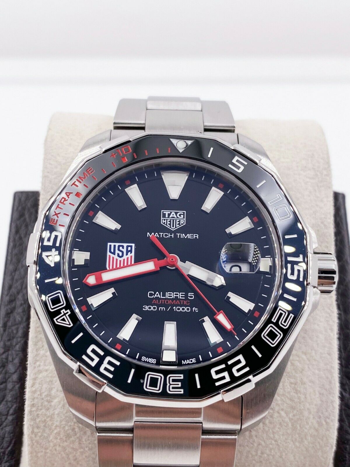 Tag Heuer Aquaracer WAY201G US Soccer Special Edition Stainless Steel