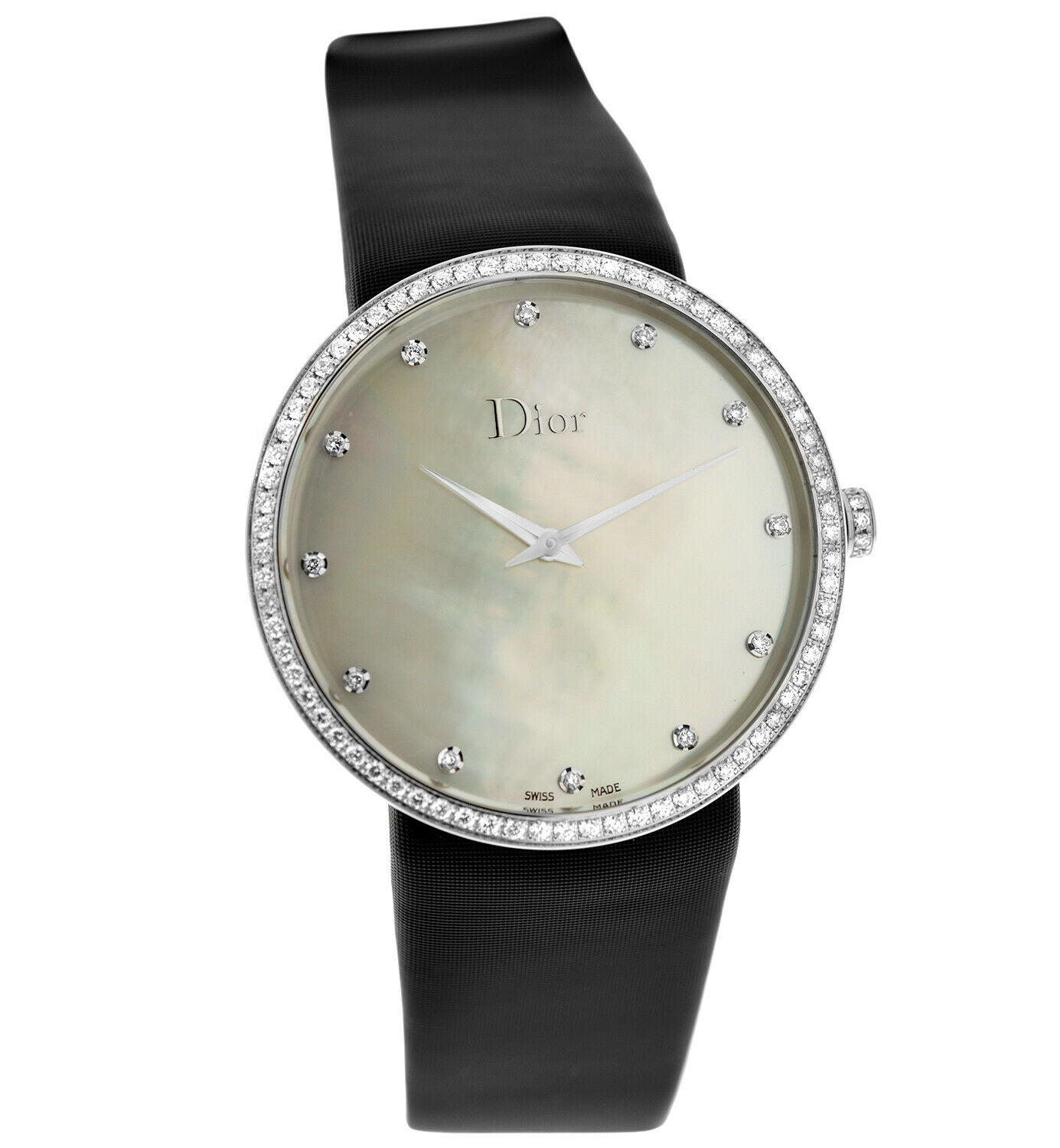 Christian Dior La D de Dior CD043114A001 Ladies MOP Diamond 38MM Quartz Watch