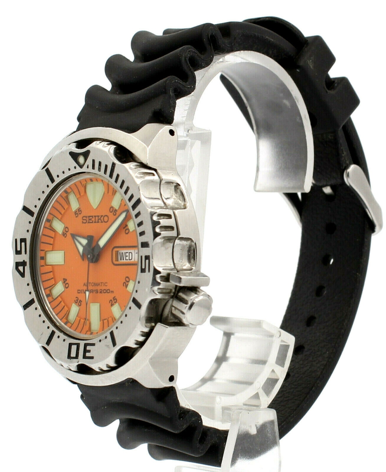 SEIKO Orange Monster Diver's 200M Automatic 43mm Men's Watch 7S26