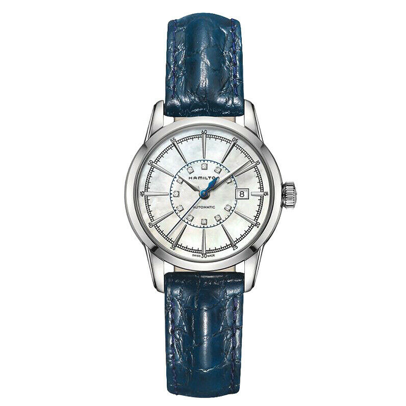 Hamilton American Classic RailRoad H40405691 Diamond Steel Automatic 32MM Watch