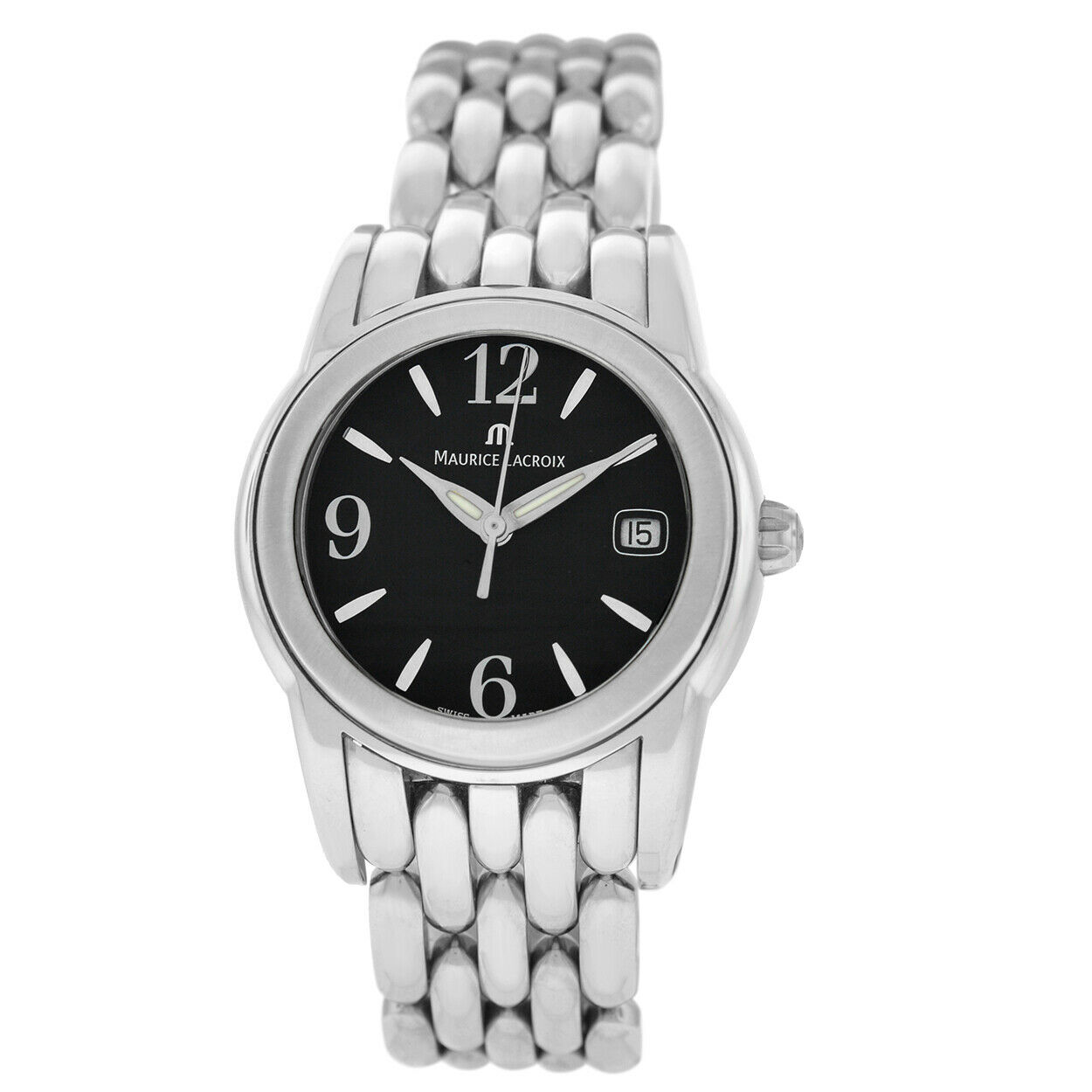 Maurice Lacroix Sphere SH1014-SS002-320 Ladies Steel Date Quartz