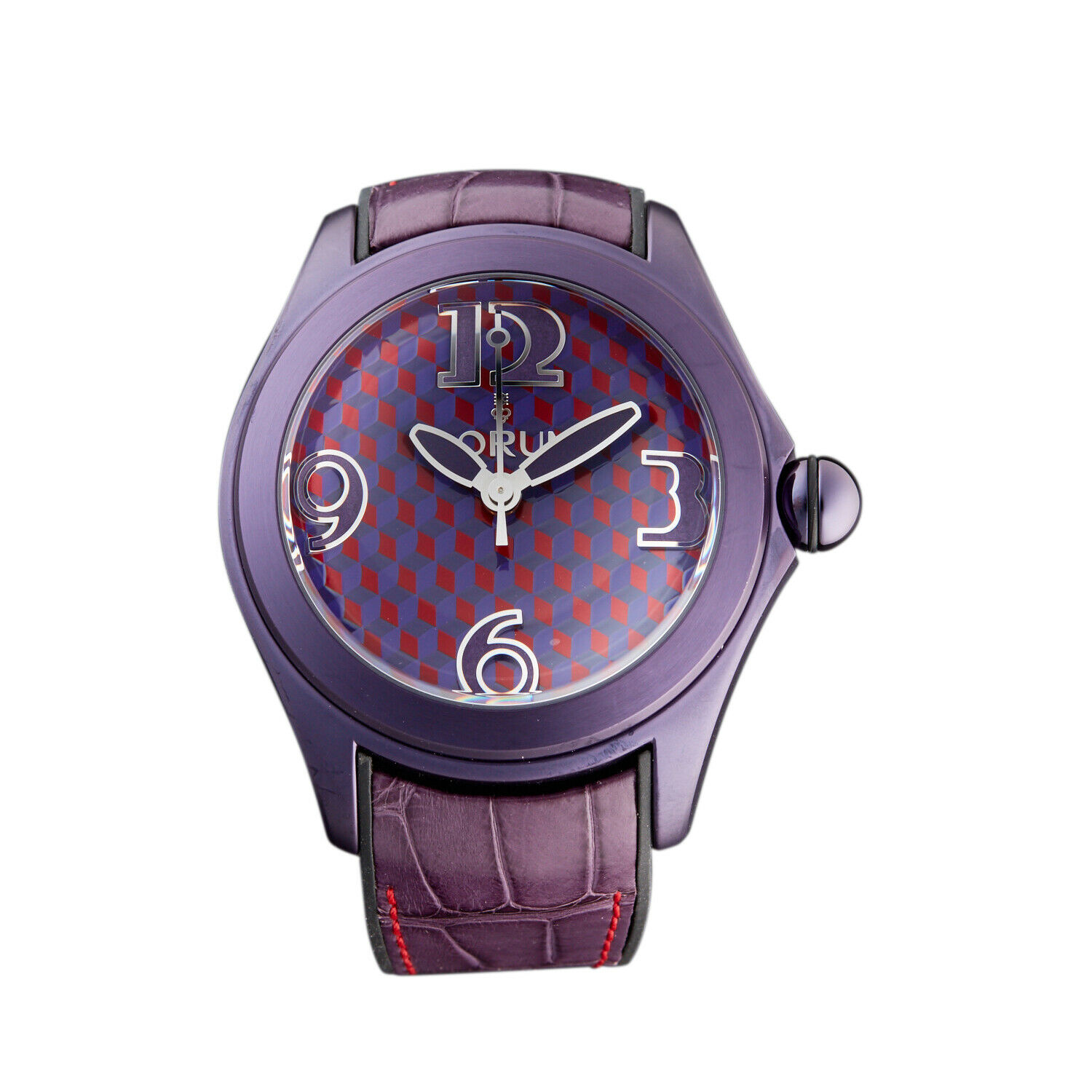 Corum Bubble Purple Vasarely Unisex Automatic 42MM Watch