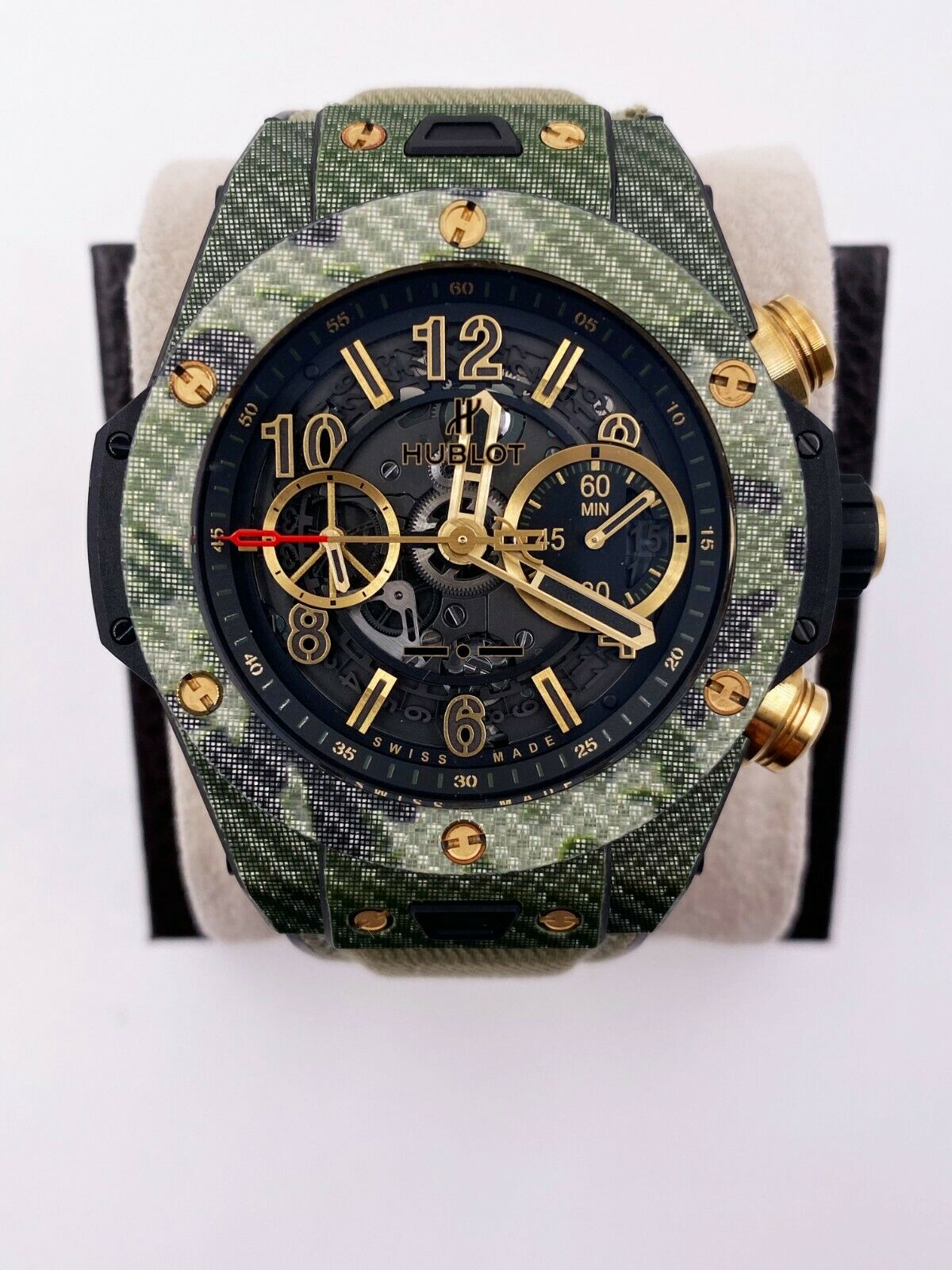 Hublot 45mm Big Bang Unico Chronograph  Carbon Fiber Camo