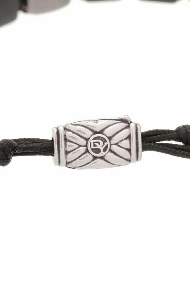 David Yurman Spiritual Beads Sapphires Station Tile Bracelet Sterling Silver