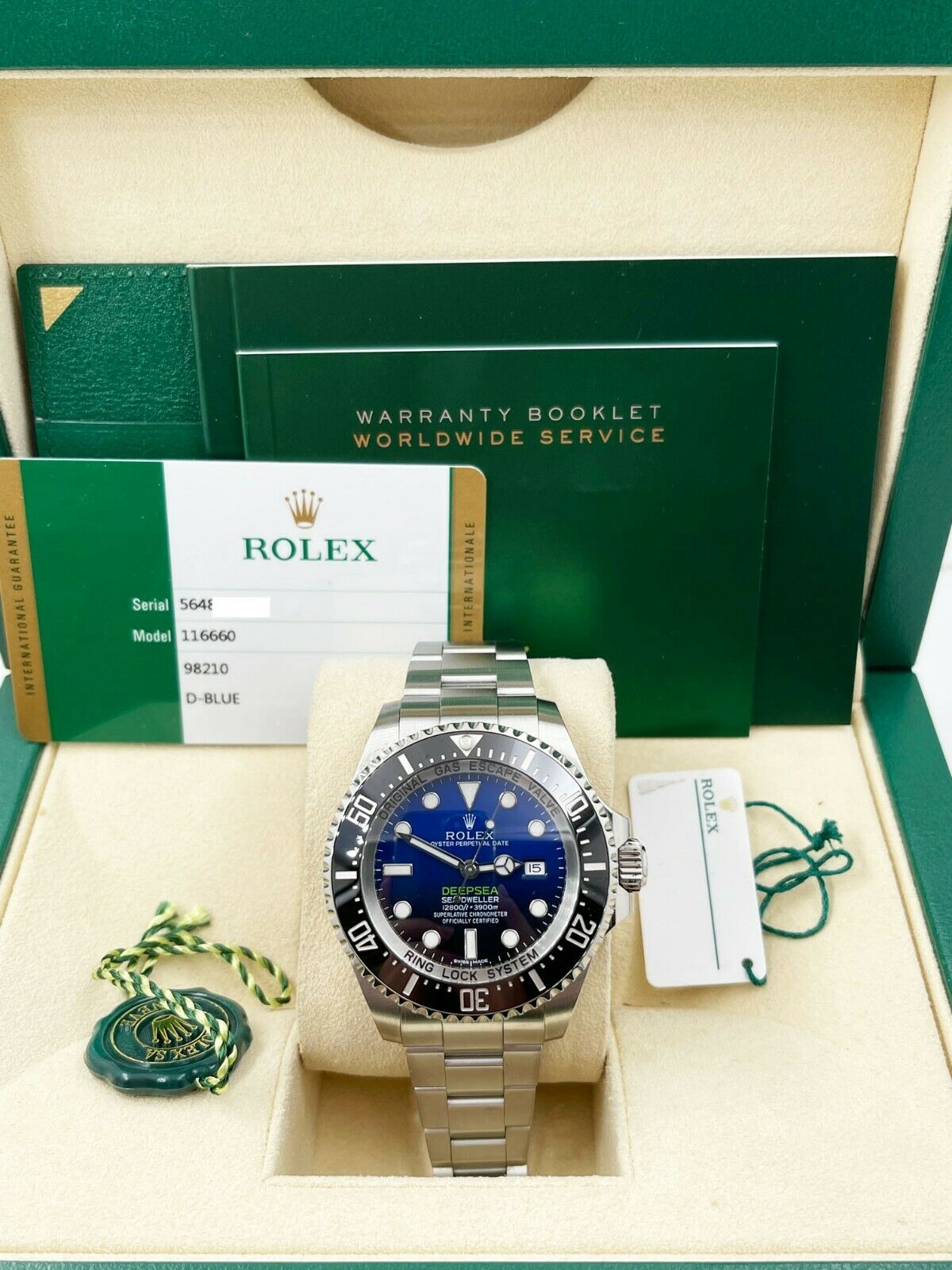 Rolex 116660 James Cameron Deep Sea Sea Dweller Stainless Steel