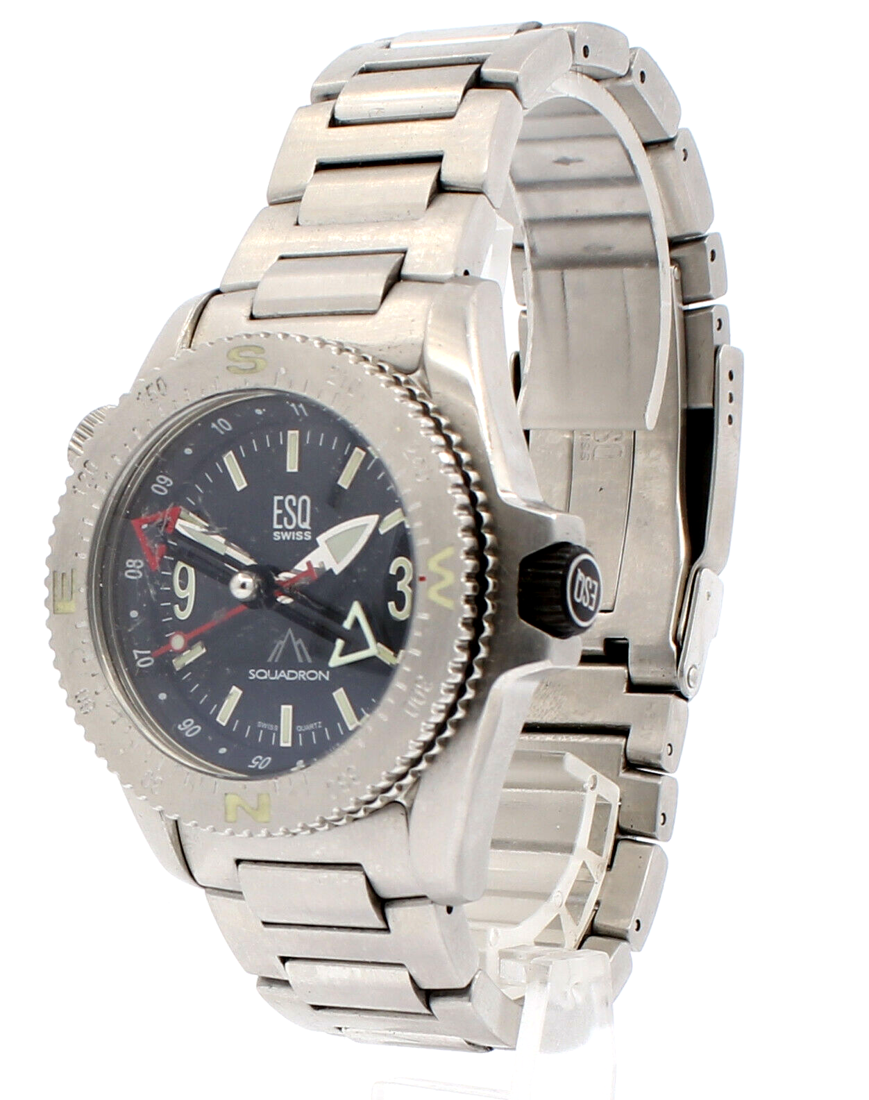 ESQ Movado Squadron Compass Stainless Steel 42mm Men