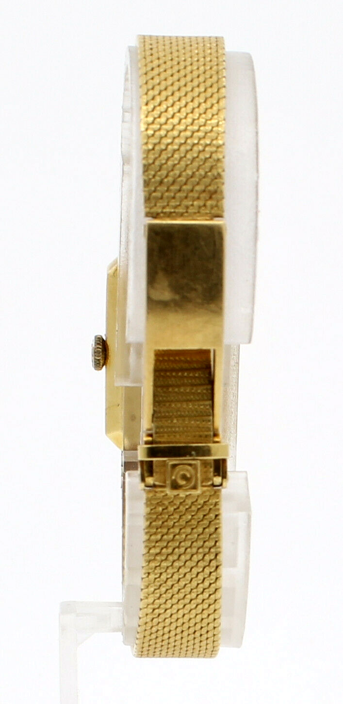 CERTINA 18k Yellow Gold Rectangle Manual Wind Ladies Dress Watch 41.4 Grams  | Certina | Buy at TrueFacet