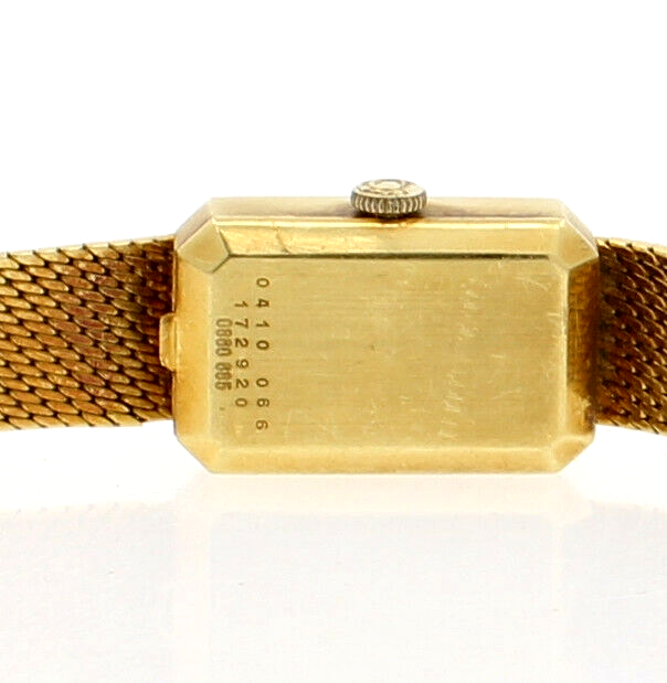CERTINA 18k Yellow Gold Rectangle Manual Wind Ladies Dress Watch 41.4 Grams  | Certina | Buy at TrueFacet