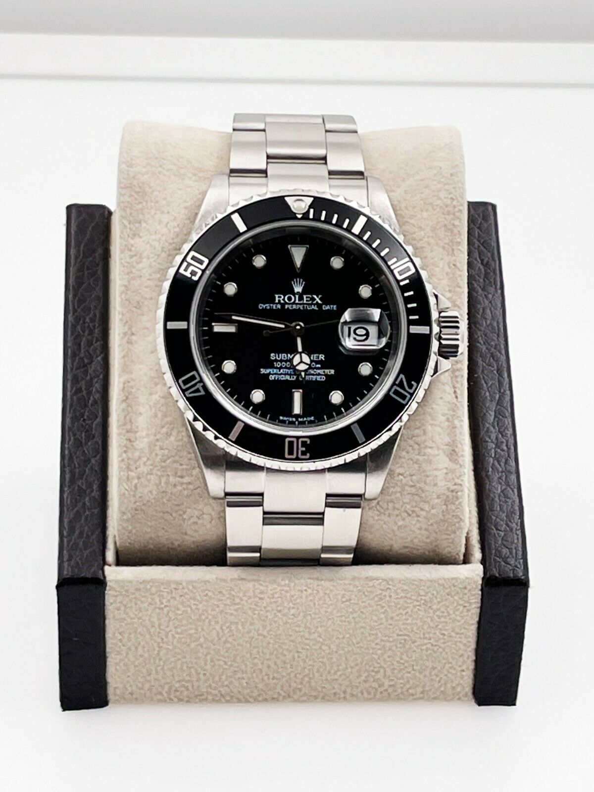 Rolex Submariner Date  Black Dial Stainless Steel