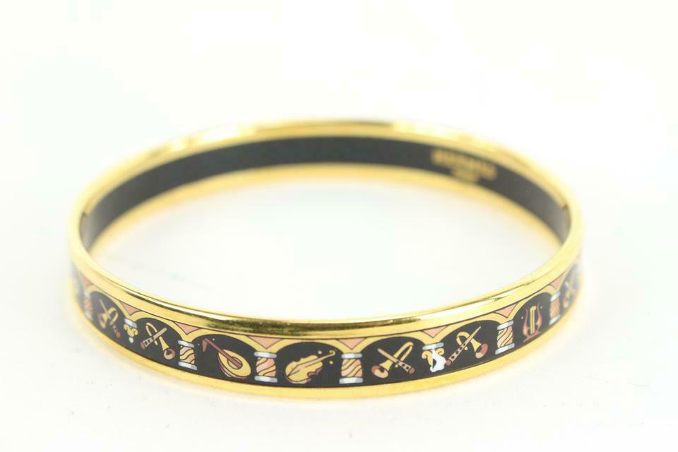 Hermès Black X Multicolor Bracelet 69h429s