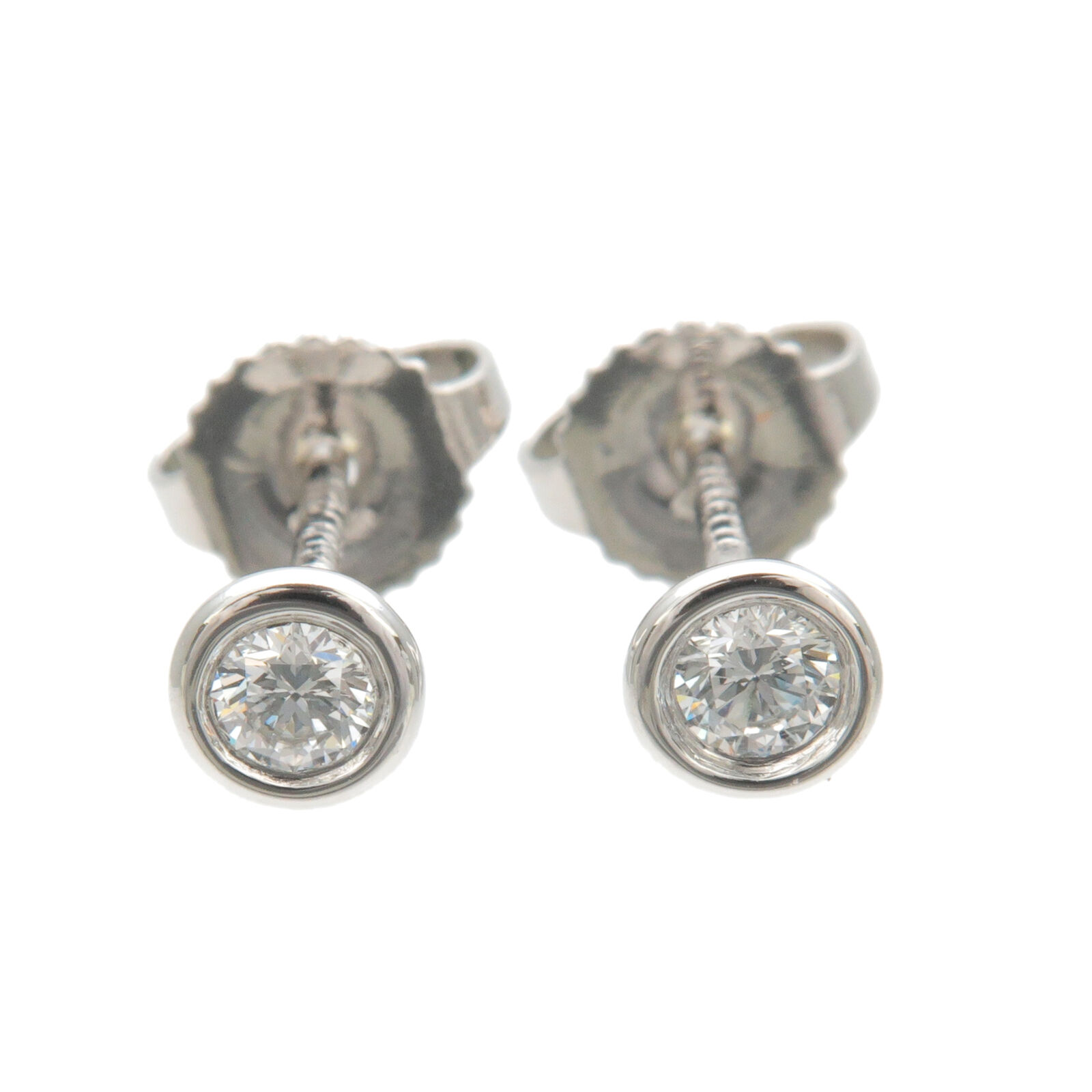 Authentic TiffanyCo. By The Yard 1P Diamond Earrings