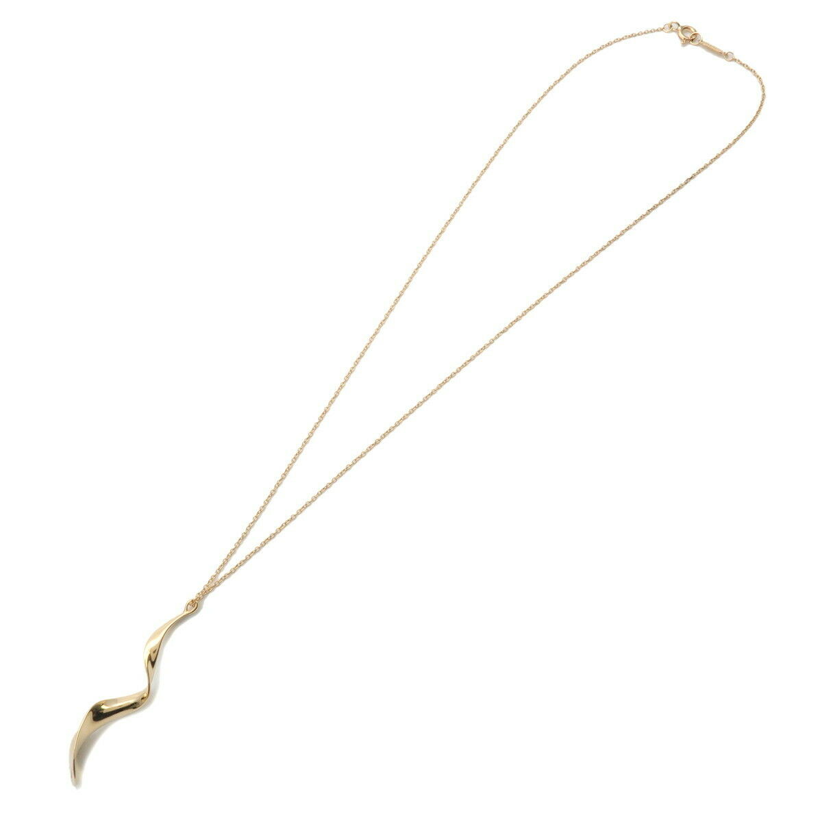 Authentic TiffanyCo. Frank Gehry Orchid Drop Necklace