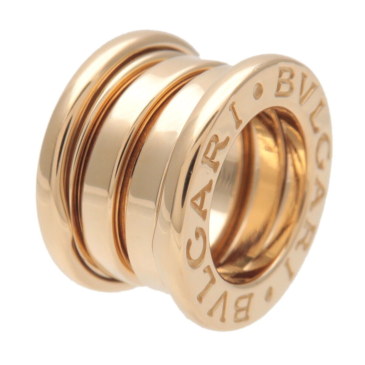 Authentic BVLGARI B-zero1 Necklace Pendant Top K18YG 750 Yellow Gold Used F/S