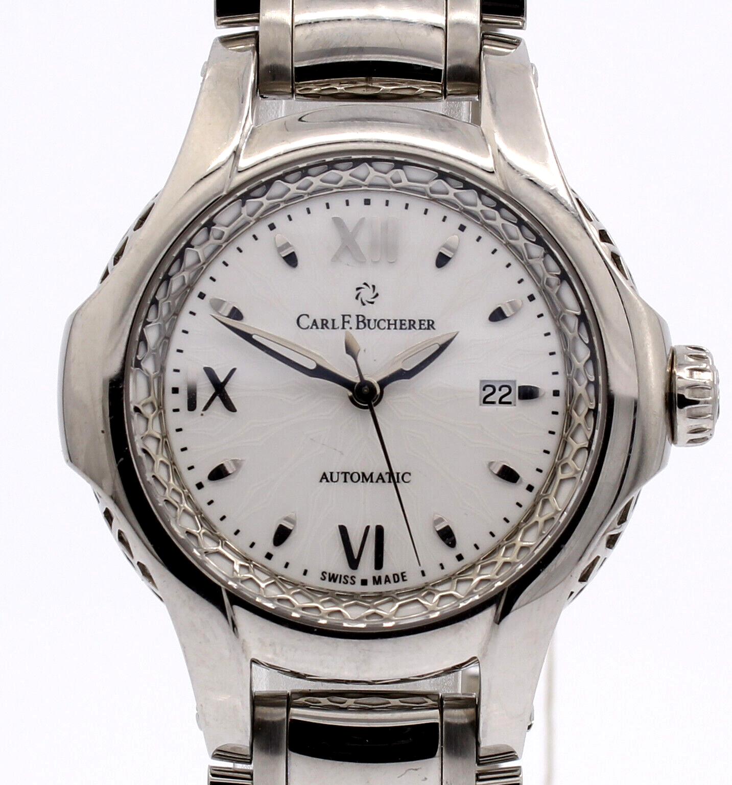 Carl F. Bucherer Pathos Diva Steel Auto Date Watch