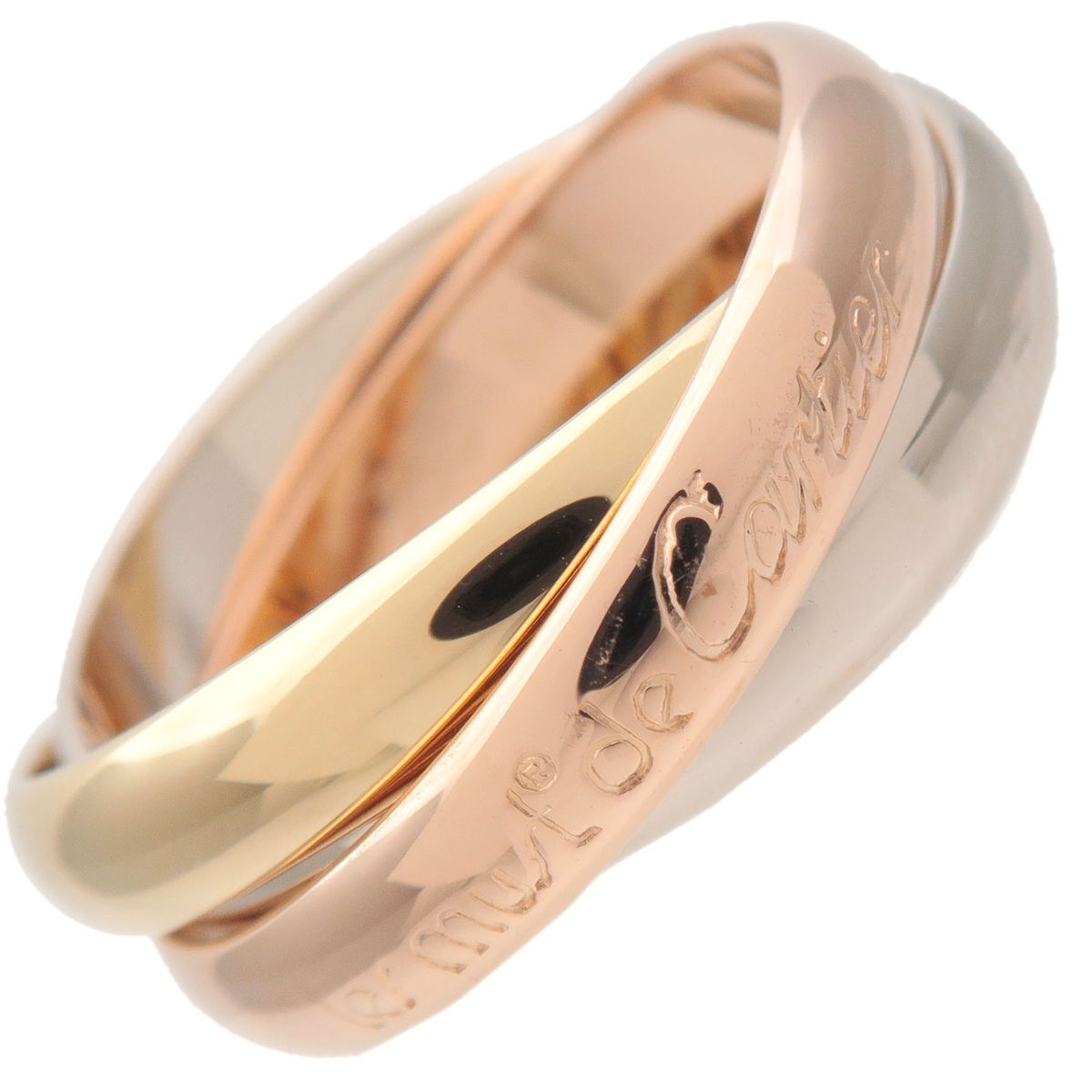 Authentic Cartier Trinity Ring