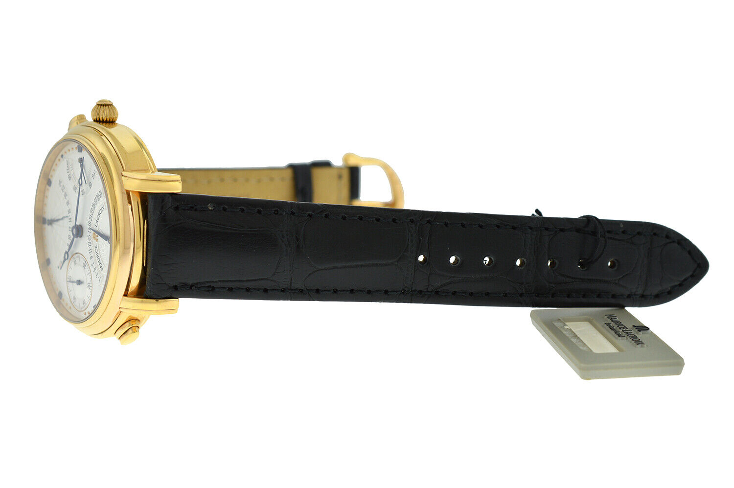 Maurice Lacroix 18K Gold Calendar GMT Double Retrograde Manual