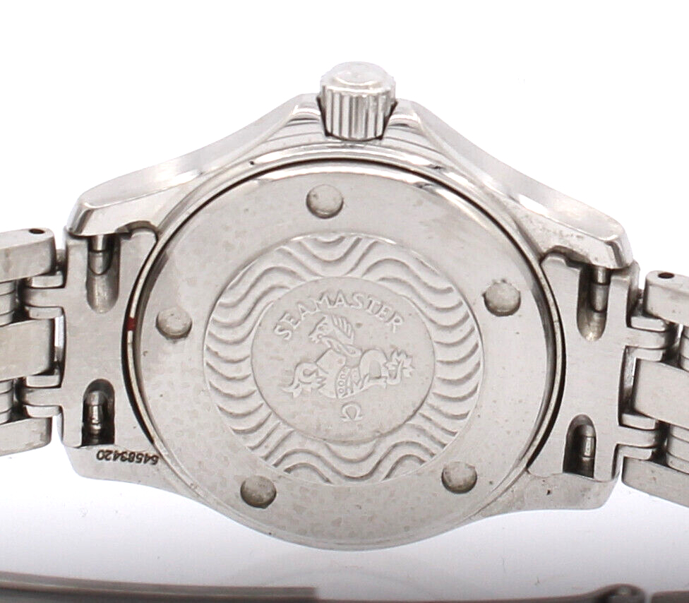 Omega Seamaster 120M Stainless Steel White Dial 28mm Ladies Watch