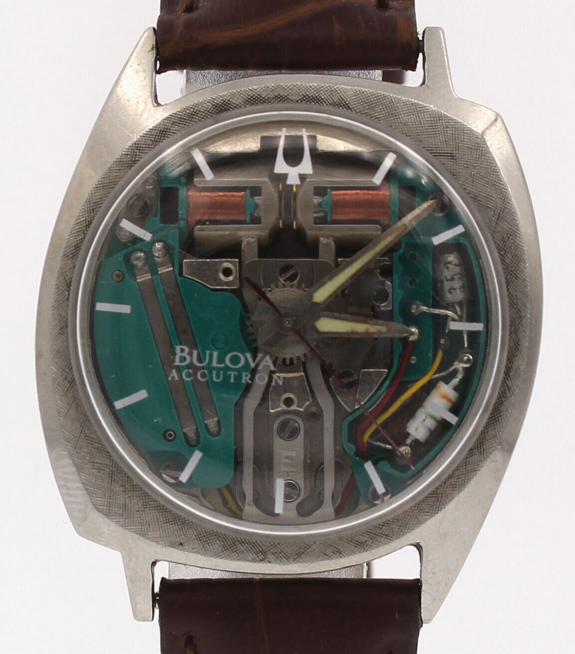 Bulova Accutron N1 SPACEVIEW Floppy Football Case 