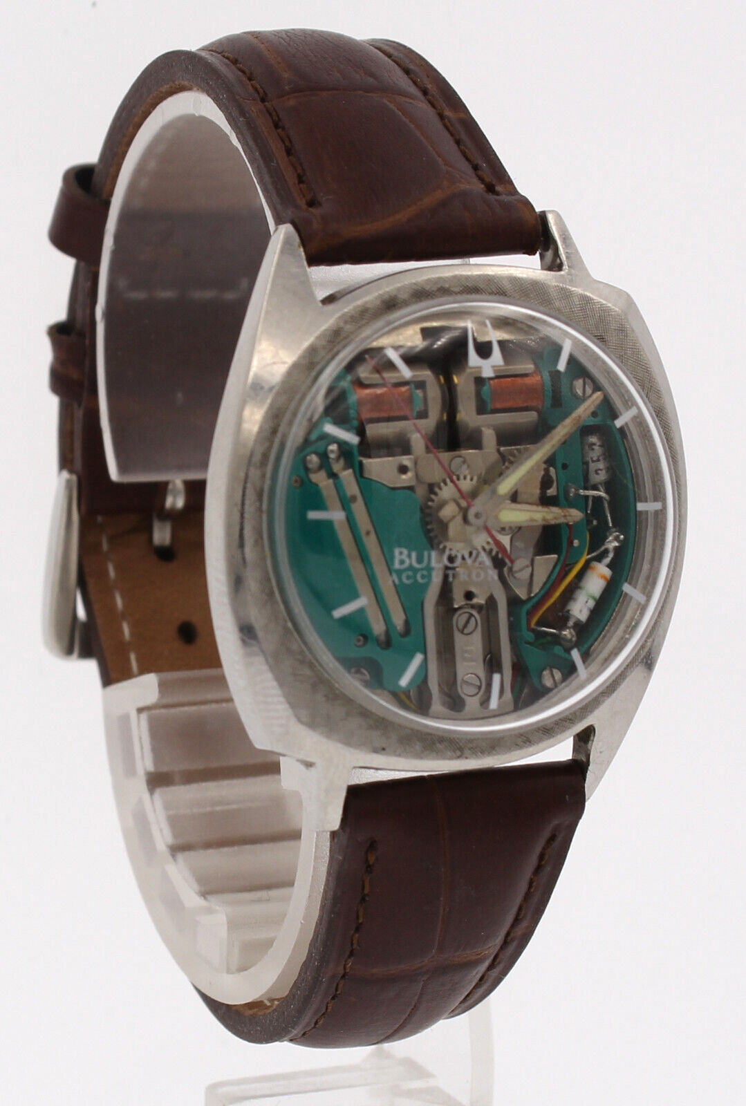 Bulova Accutron N1 SPACEVIEW Floppy Football Case 