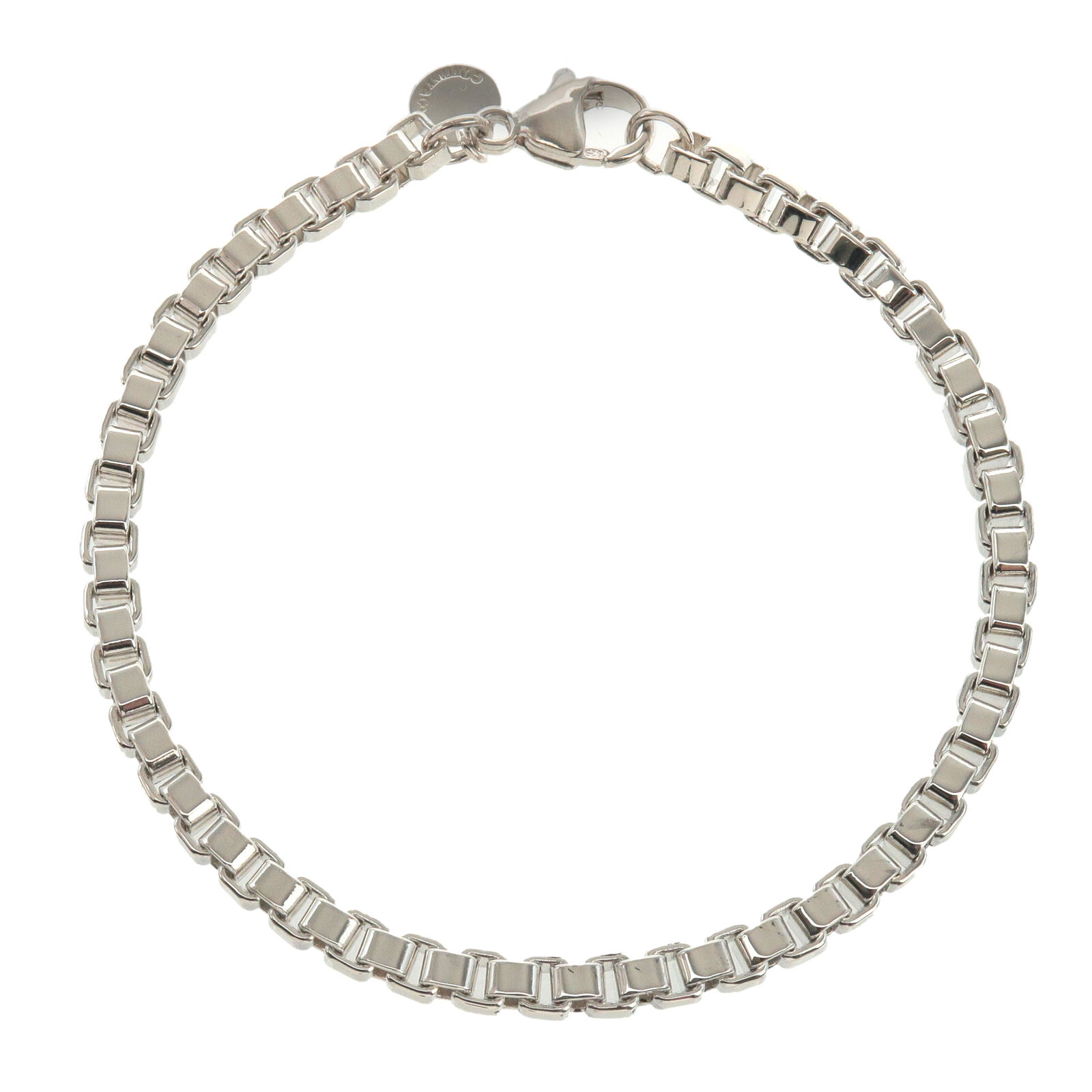 Authentic TiffanyCo. Venetian Link Bracelet SV925 Silver