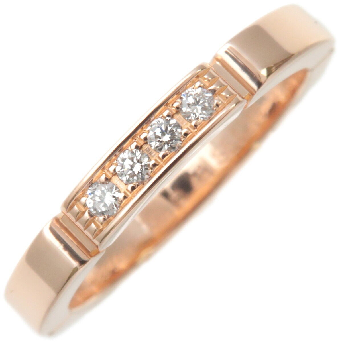 Authentic Cartier maillon Panthère 4P Diamond Ring