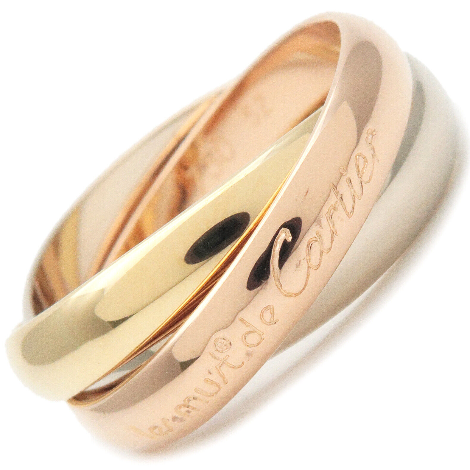 Authentic Cartier Trinity Ring