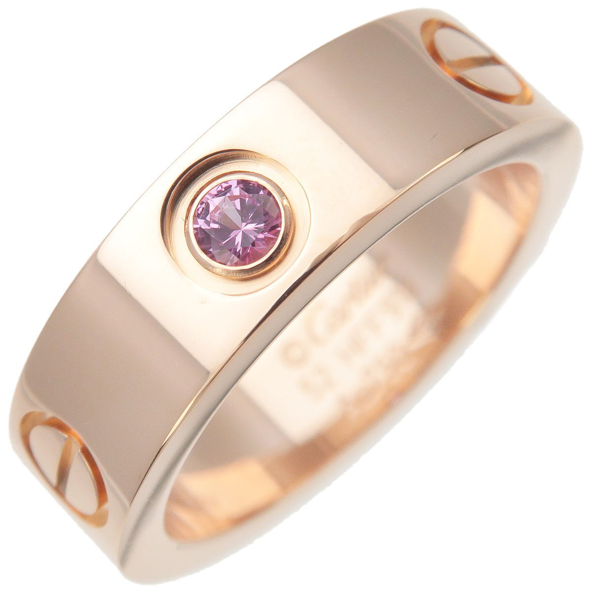 Auth Cartier Love Ring