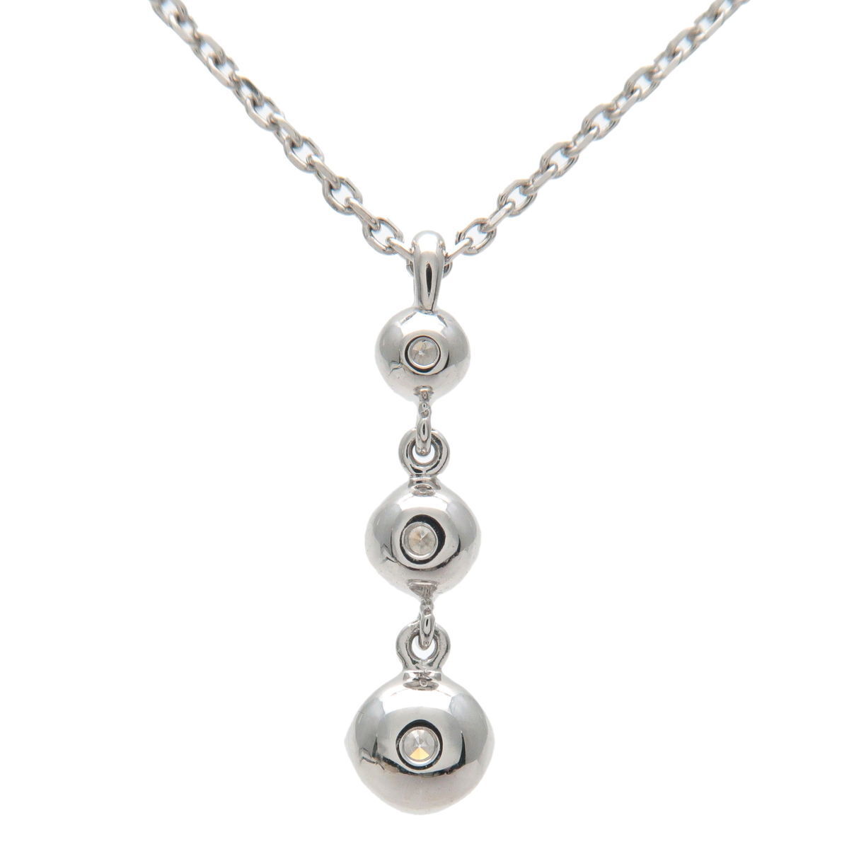 Authentic 4C 3P Diamond Necklace