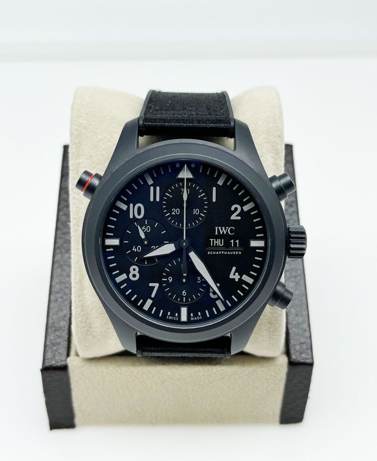 IWC IW371815 Pilot Double Chronograph Top Gun Ceratanium