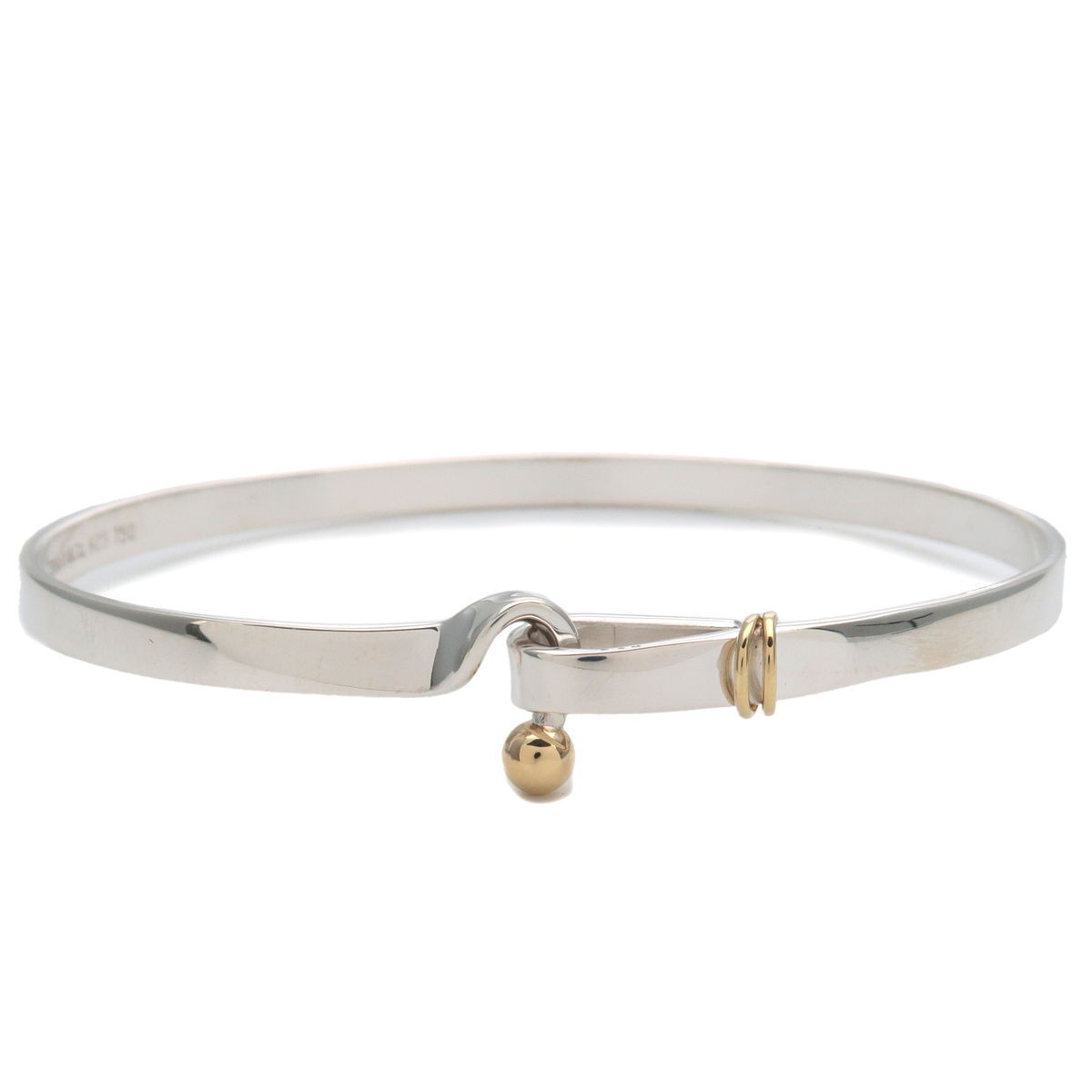 Authentic Tiffany  Co. Tiffany Hook  Eye Bangle