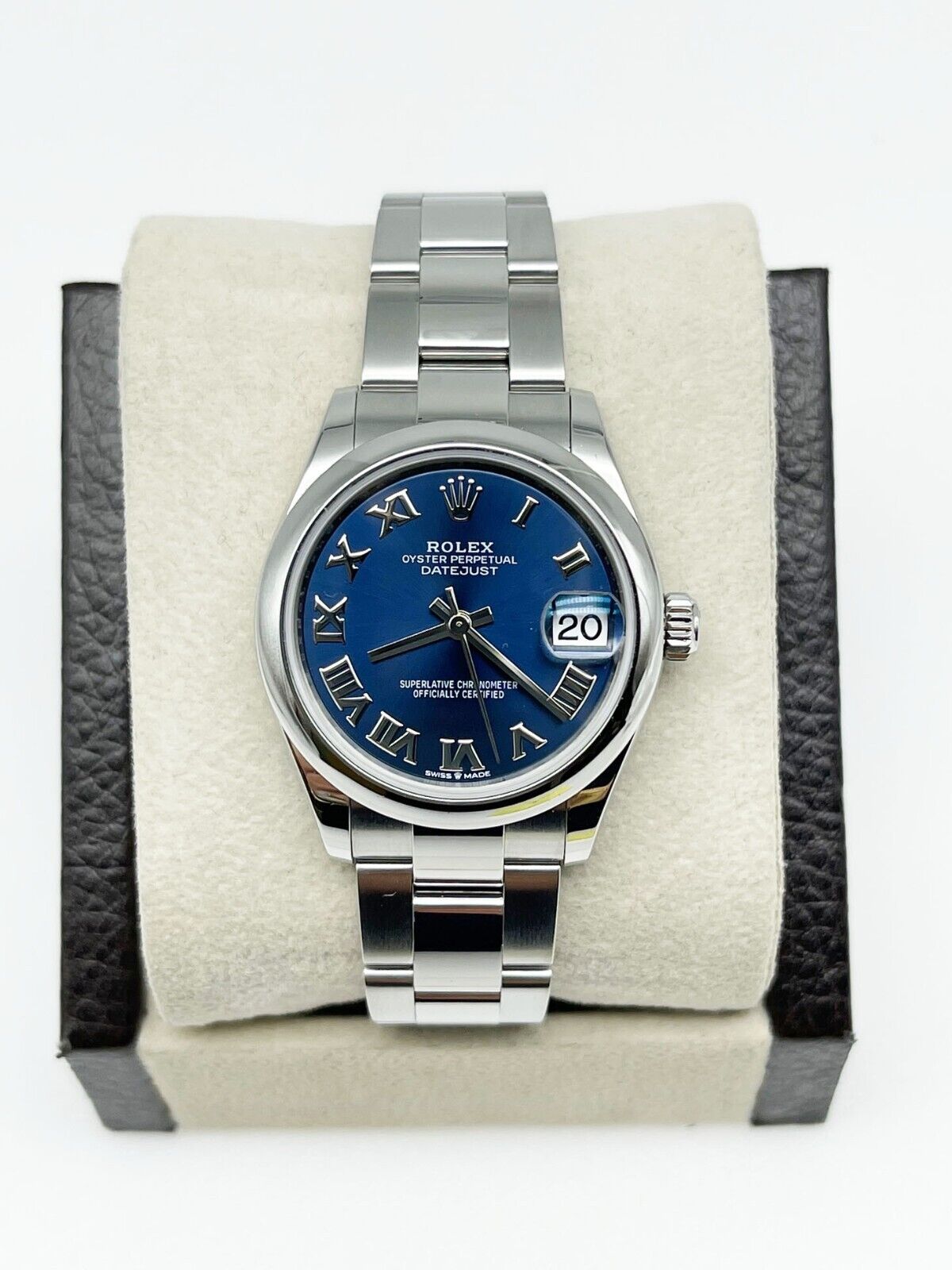 Rolex Datejust Midsize 278240 Blue Roman Dial Steel